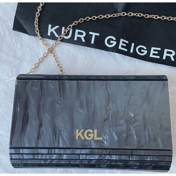 New Kurt Geiger London Evil Eye Acrylic Party Clutch Handbag - Picture 5 of 6